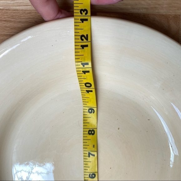 Espana Hand Painted Collection Ivory Cream Dinner Plates Set of 4 Tabletops - Picture 4 of 5